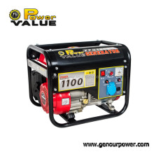 100% copper wire Gasoline 1000w generator, small petrol generator 3kw